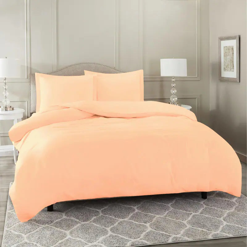 Classic Duvet Cover - Peach
