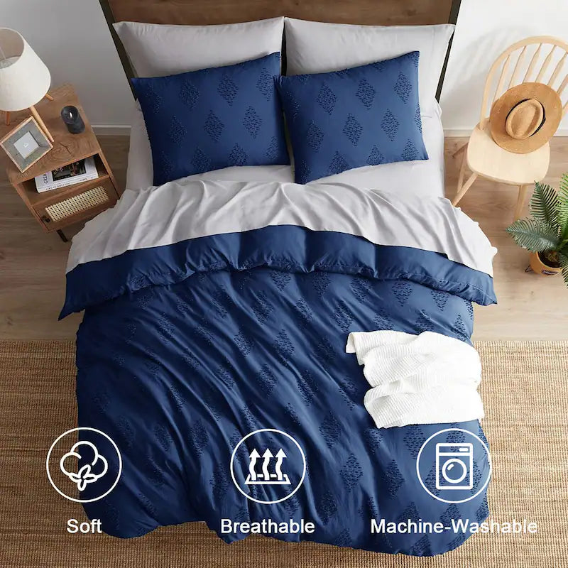 Duvet Cover - Boho - Paragon - Navy