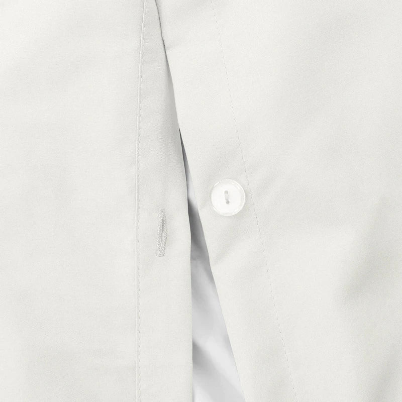 Pintuck Duvet Cover - White