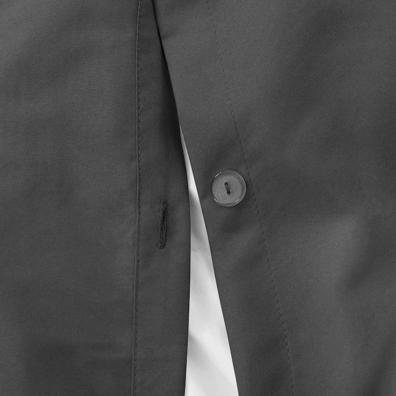 Pintuck Duvet Cover - Grey