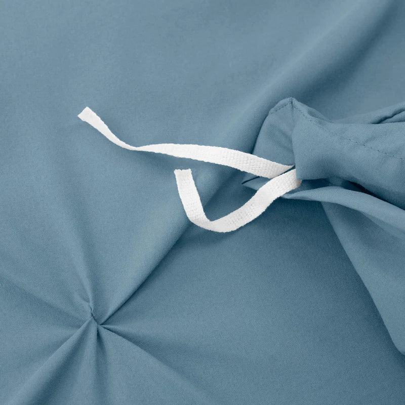 Pintuck Duvet Cover - Denim