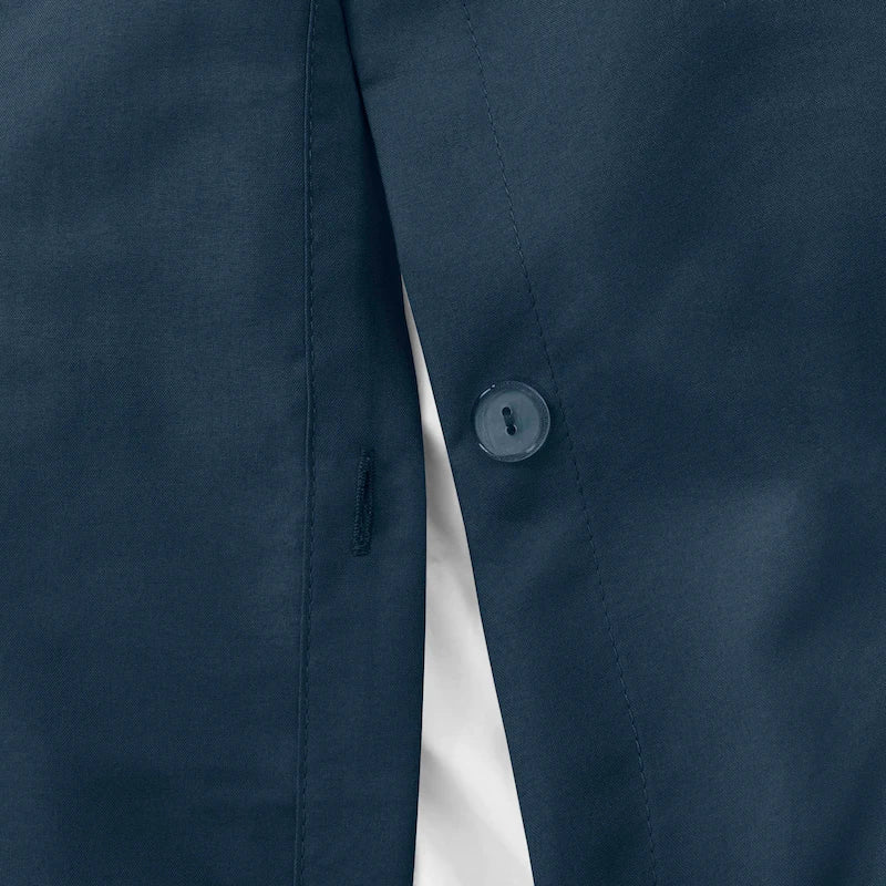 Pintuck Duvet Cover - Navy