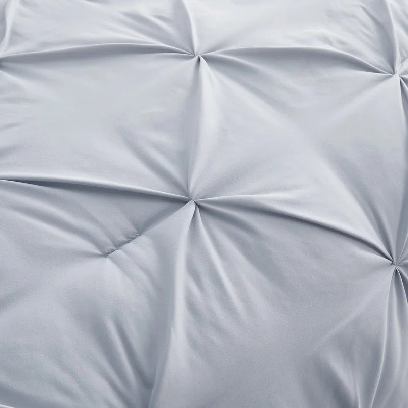 Pintuck Comforter - Ice Blue