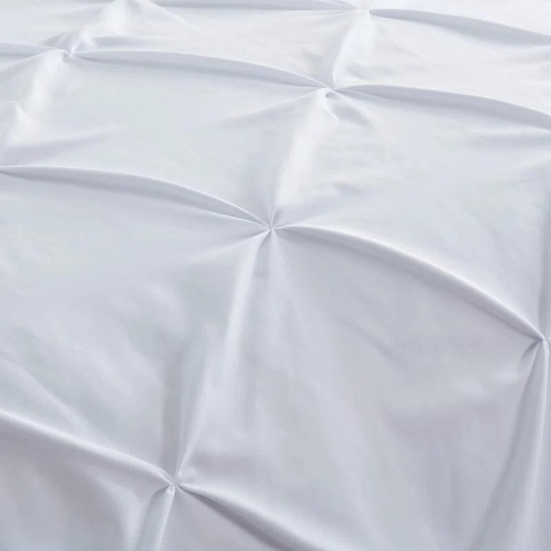Pintuck Comforter - Off White