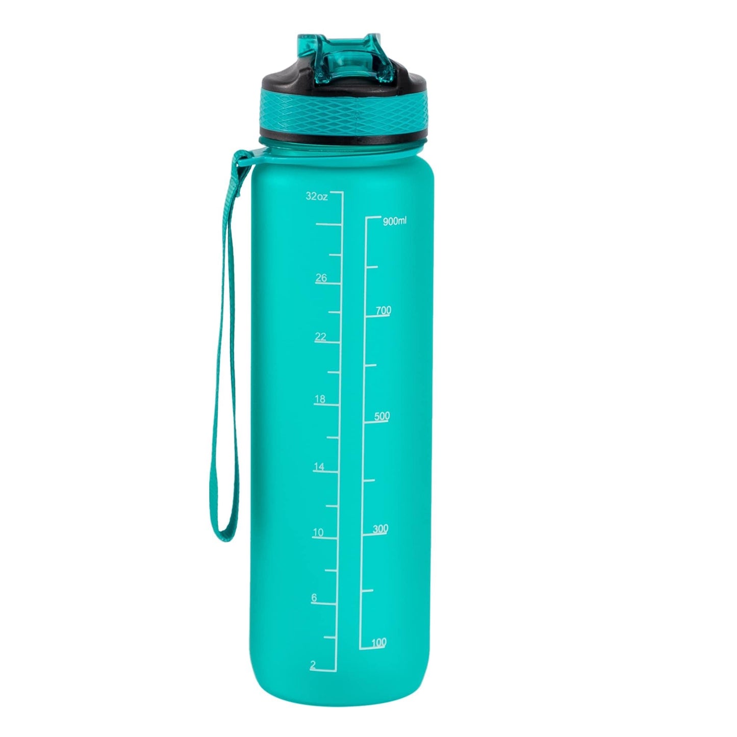 Motivational Water Bottle (32 0z) - Teal