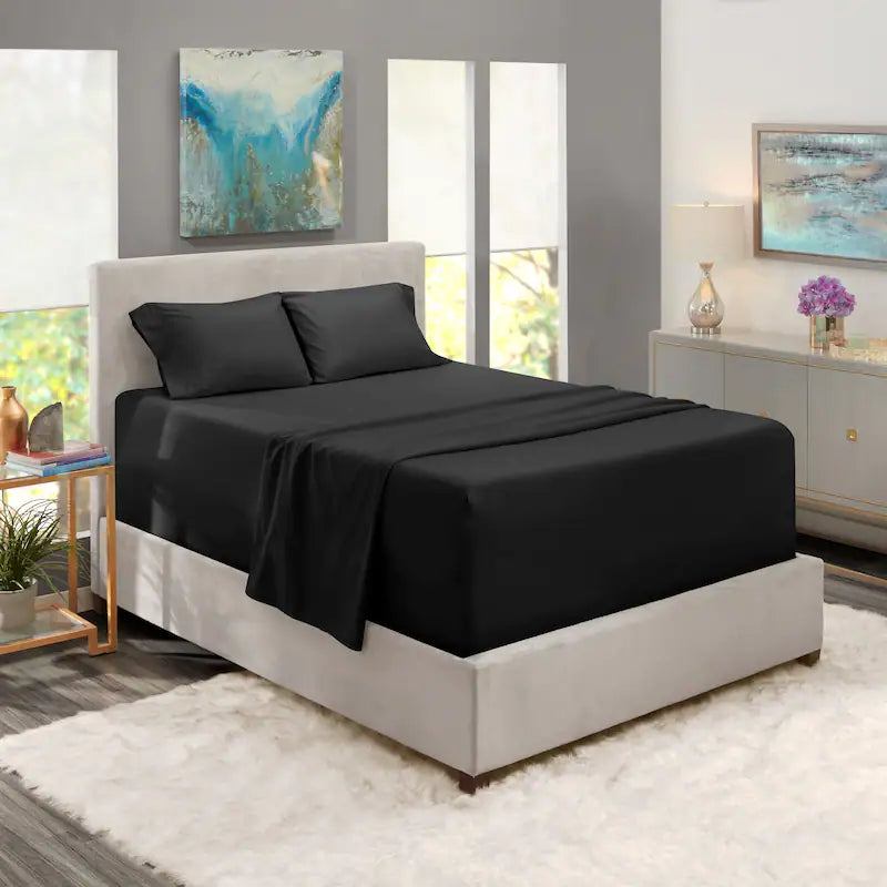 Extra Deep Sheets - Black