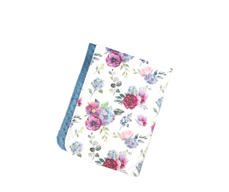Baby Set - Blue Floral