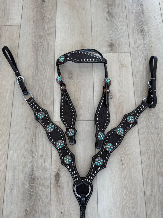 Cowgirl Glitz - 3 Pc Horse Tack Set