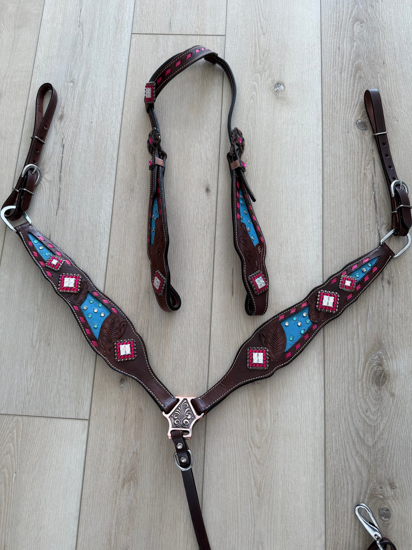 Cowgirl Glitz - 3 Pc Horse Tack Set