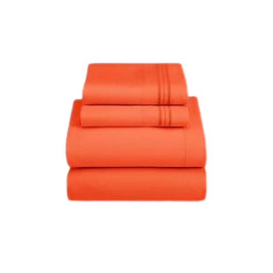 Classic Sheets - Burnt Orange