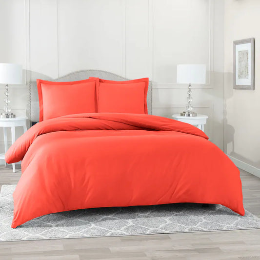 Classic Duvet Cover - Burnt Orange