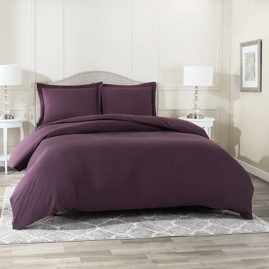 Classic Duvet Cover - Eggplant