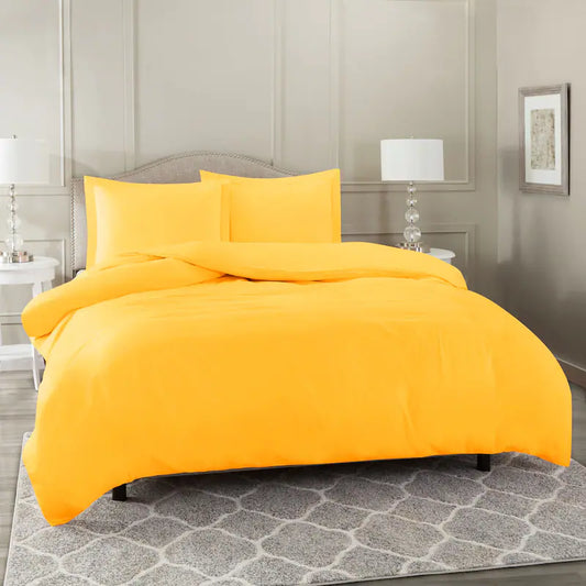 Classic Duvet Cover - Canary Yellow