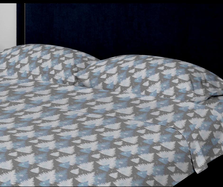 Flannel Sheets - Pine Trees