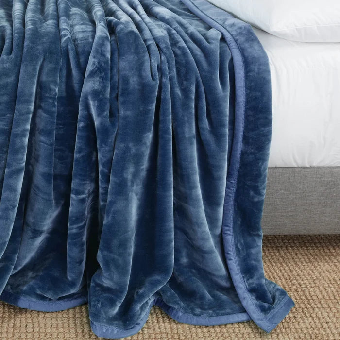 Mink Blanket - Royal Blue