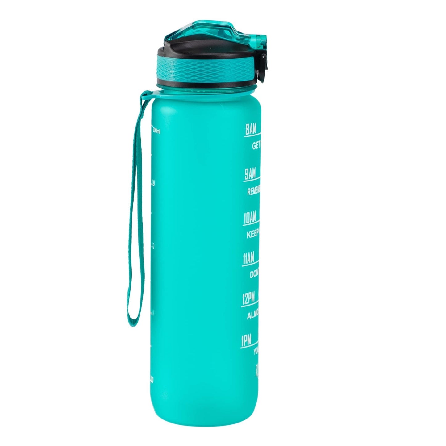 Motivational Water Bottle (32 0z) - Teal