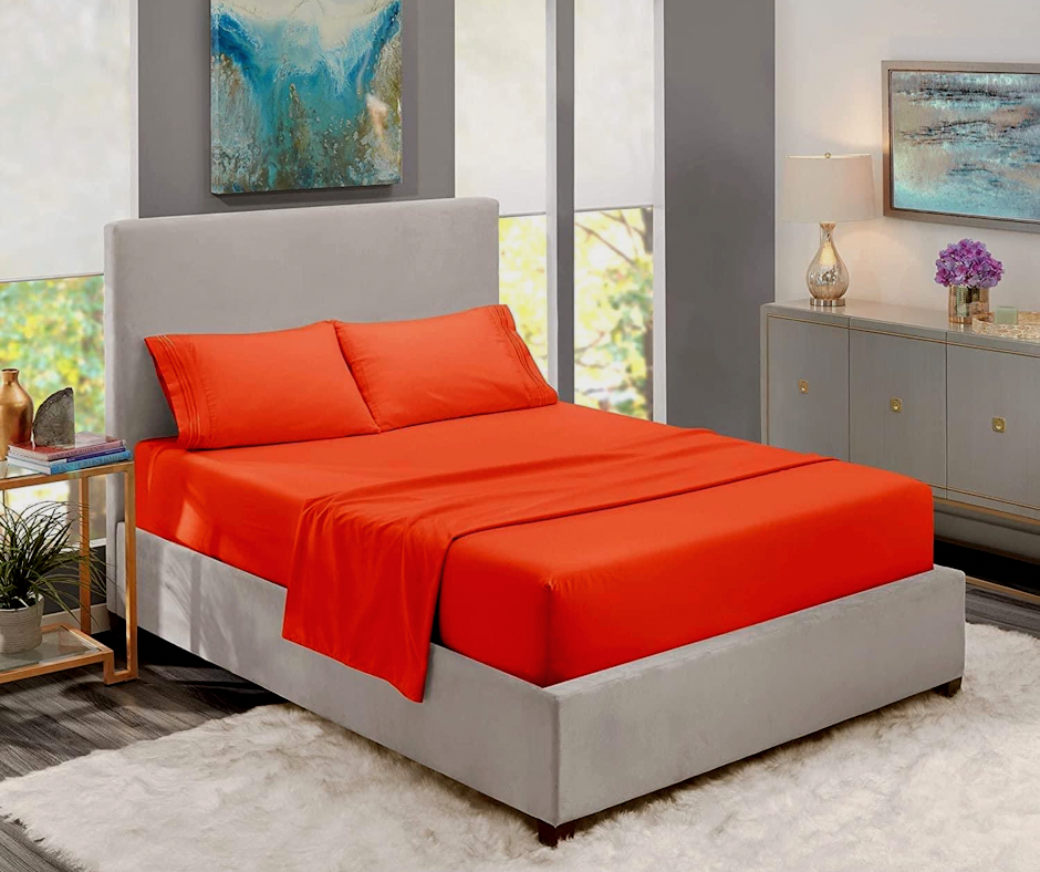 Classic Sheets - Burnt Orange