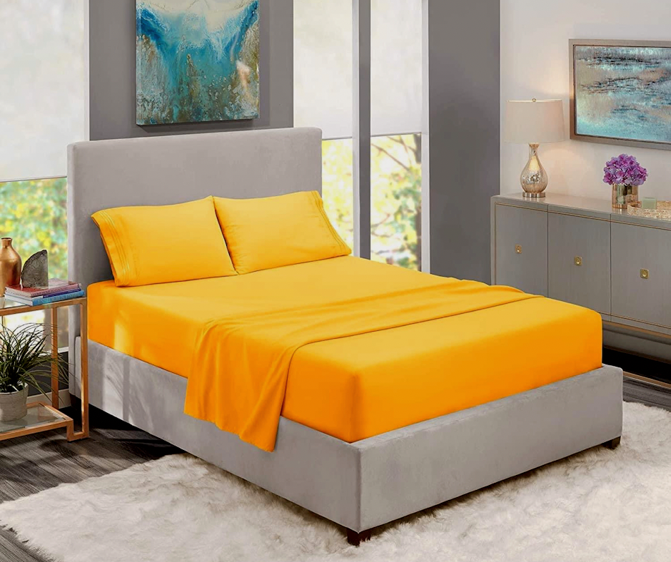 Classic Sheets - Canary Yellow