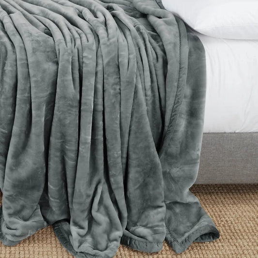 Mink Blanket - Grey