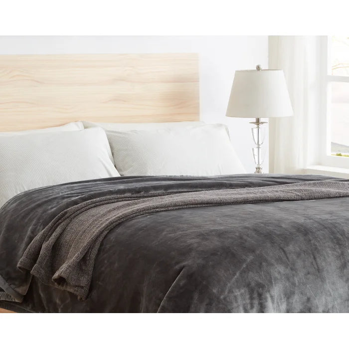 Mink Blanket - Grey