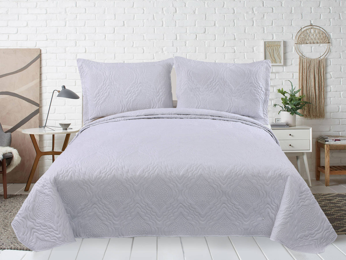 Luxury Embossed Quilt Set